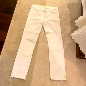 Mother white jeans